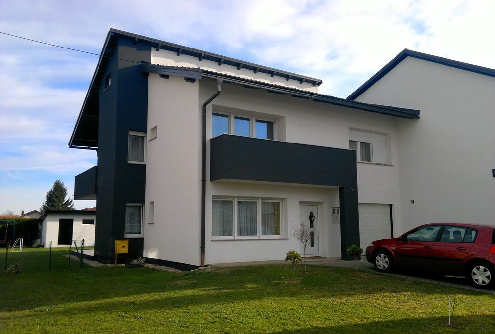 Toplinska fasada – obiteljska kuća Čakovec