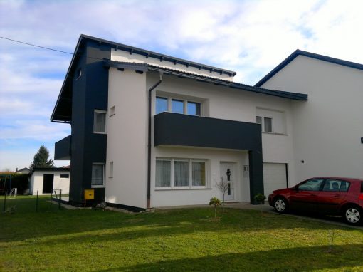Toplinska fasada – obiteljska kuća Čakovec