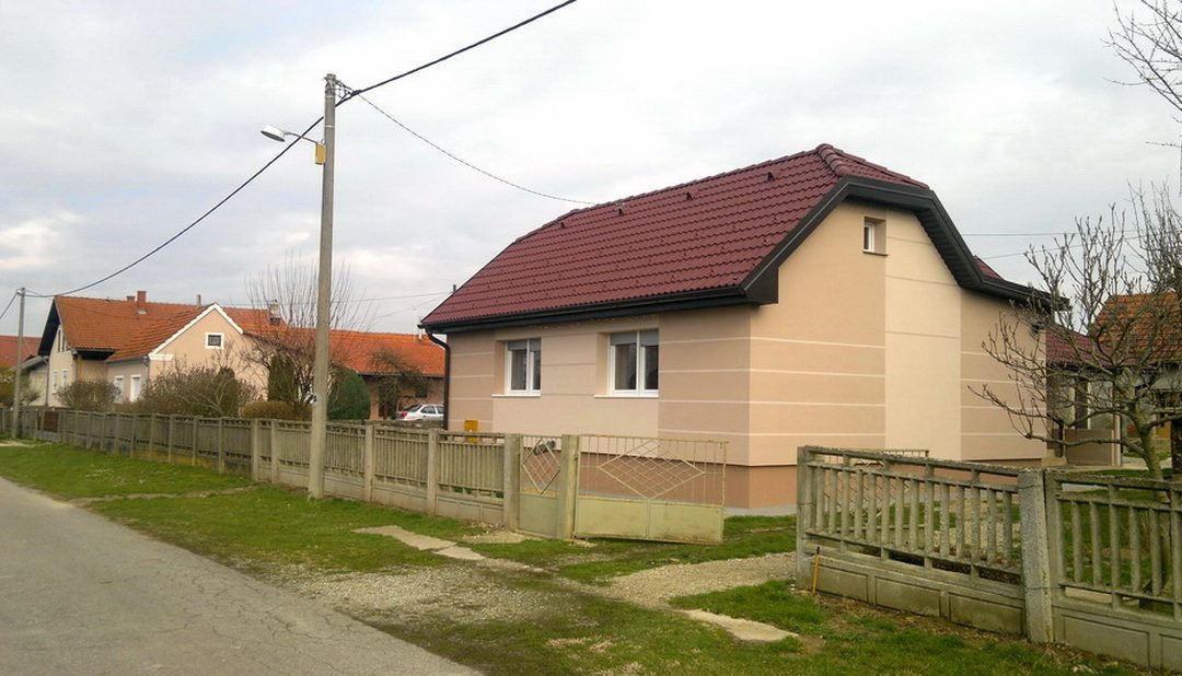 Toplinska fasada – obiteljska kuća Celine