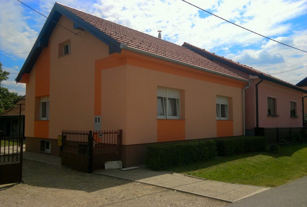 Toplinska fasada – obiteljska kuća Dekanovec