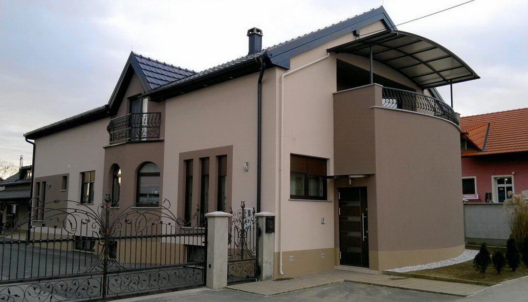Toplinska fasada – obiteljska kuća Dekanovec