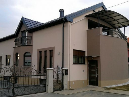 Toplinska fasada – obiteljska kuća Dekanovec