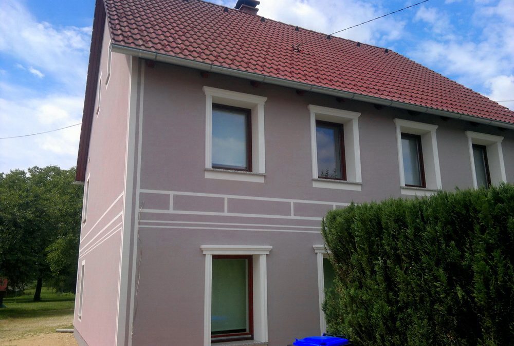 Toplinska fasada – obiteljska kuća Dekanovec