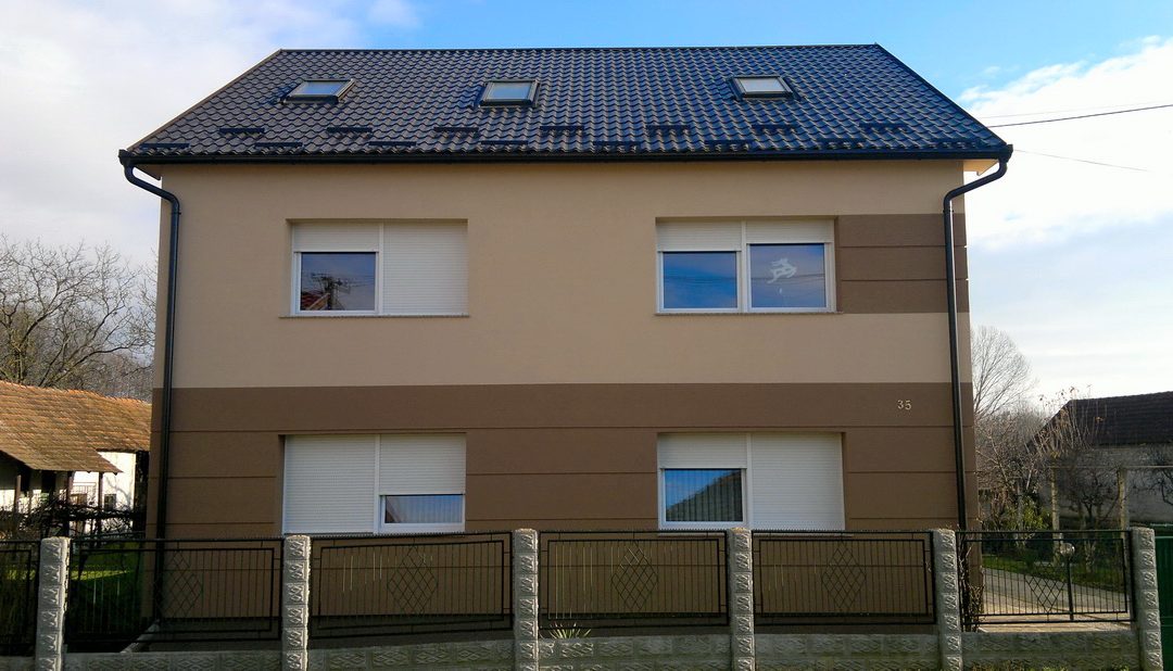Toplinska fasada – obiteljska kuća Goričan