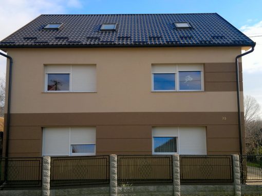 Toplinska fasada – obiteljska kuća Goričan