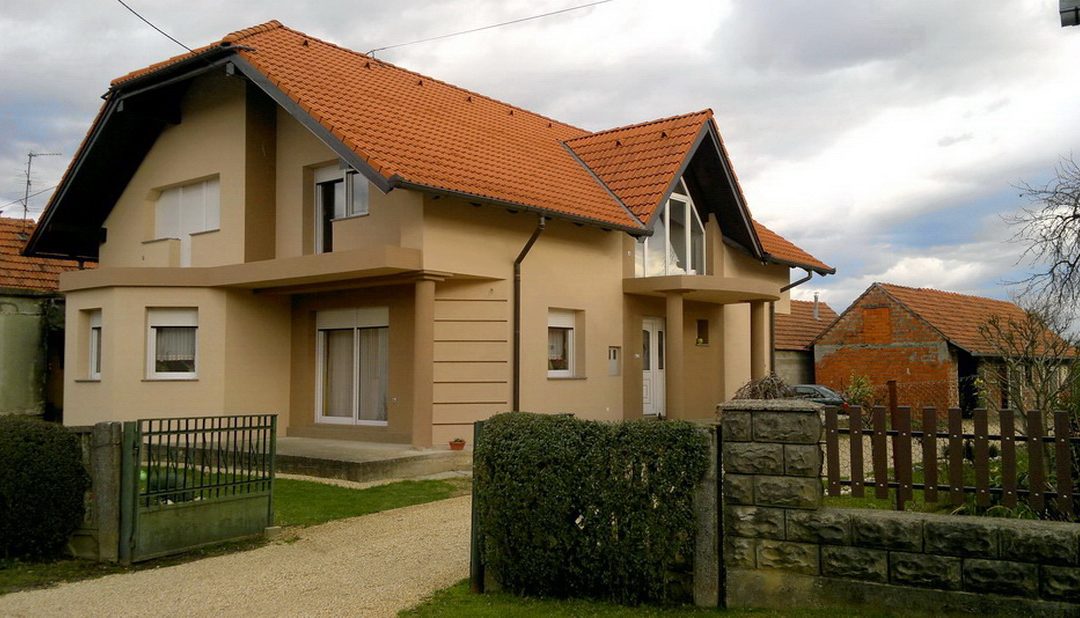 Toplinska fasada – obiteljska kuća Krištanovec