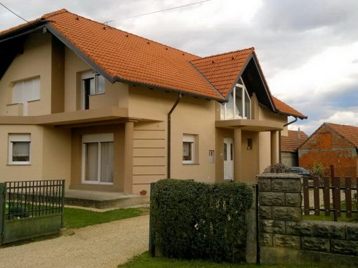 Toplinska fasada – obiteljska kuća Krištanovec