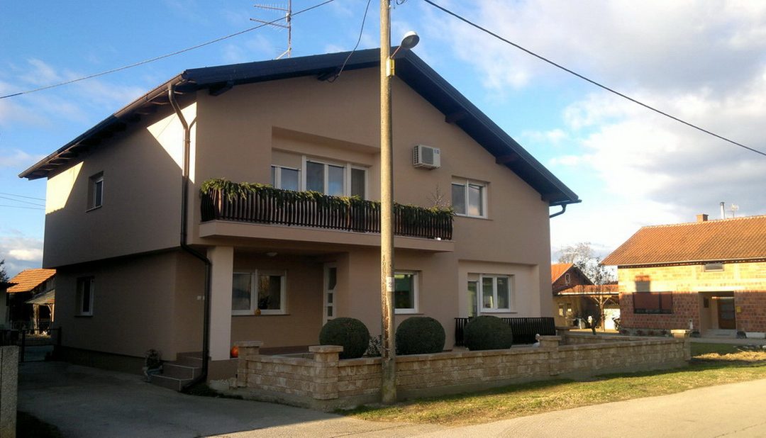 Toplinska fasada – obiteljska kuća Križovec