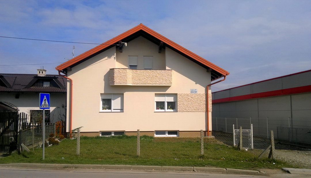 Toplinska fasada – obiteljska kuća Lopatinec