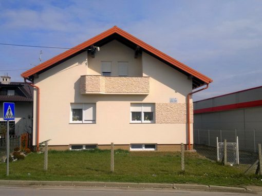 Toplinska fasada – obiteljska kuća Lopatinec