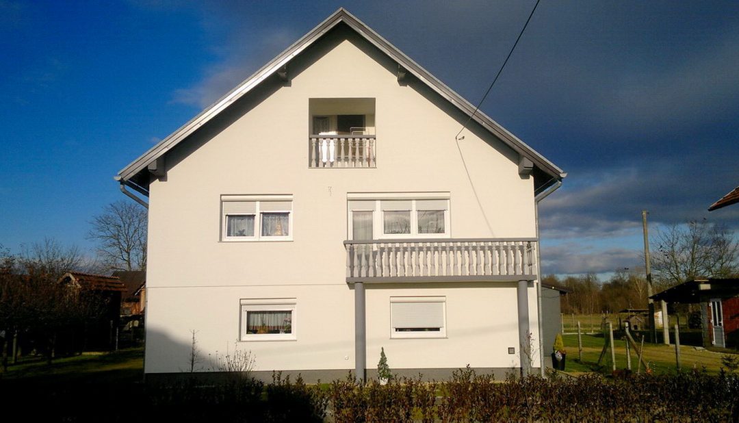 Toplinska fasada – obiteljska kuća Novakovec