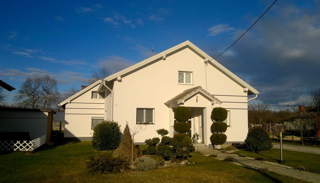 Toplinska fasada – obiteljska kuća Novakovec
