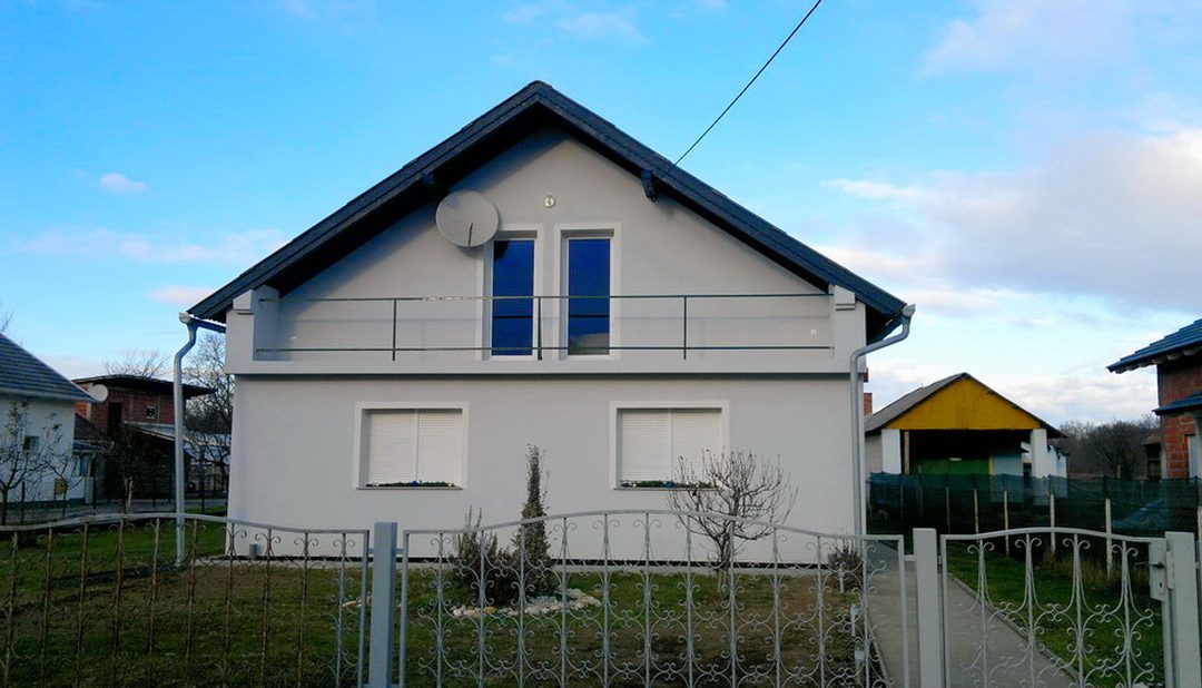 Toplinska fasada – obiteljska kuća Novakovec