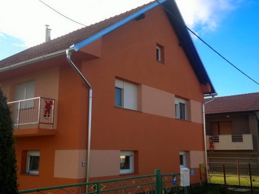 Toplinska fasada – obiteljska kuća Novakovec