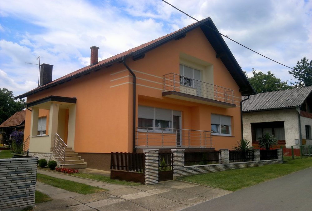 Toplinska fasada – obiteljska kuća Peklenica