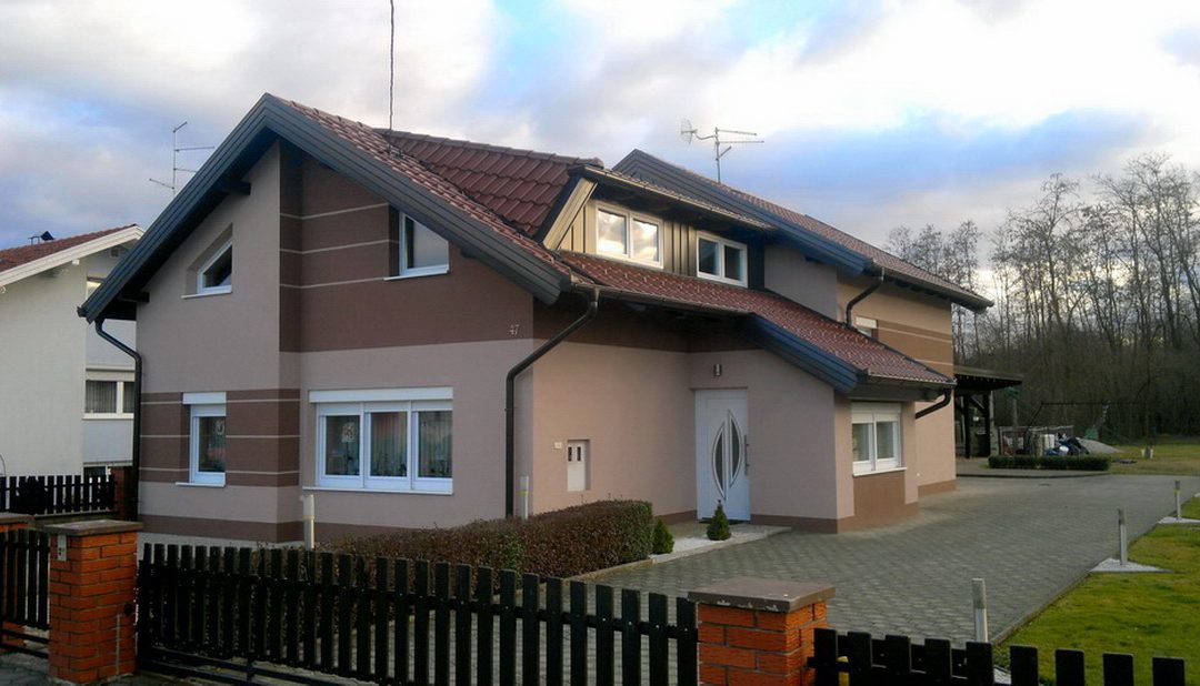 Toplinska fasada – obiteljska kuća Peklenica