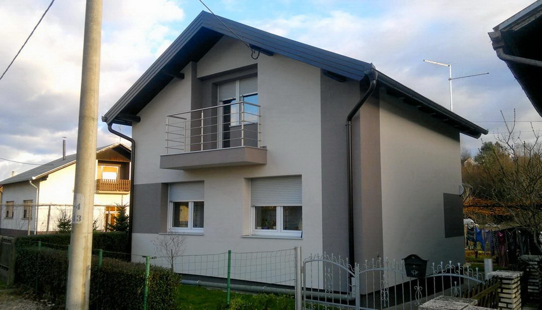 Toplinska fasada – obiteljska kuća Peklenica