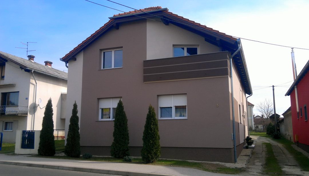 Toplinska fasada – obiteljska kuća Vratišinec
