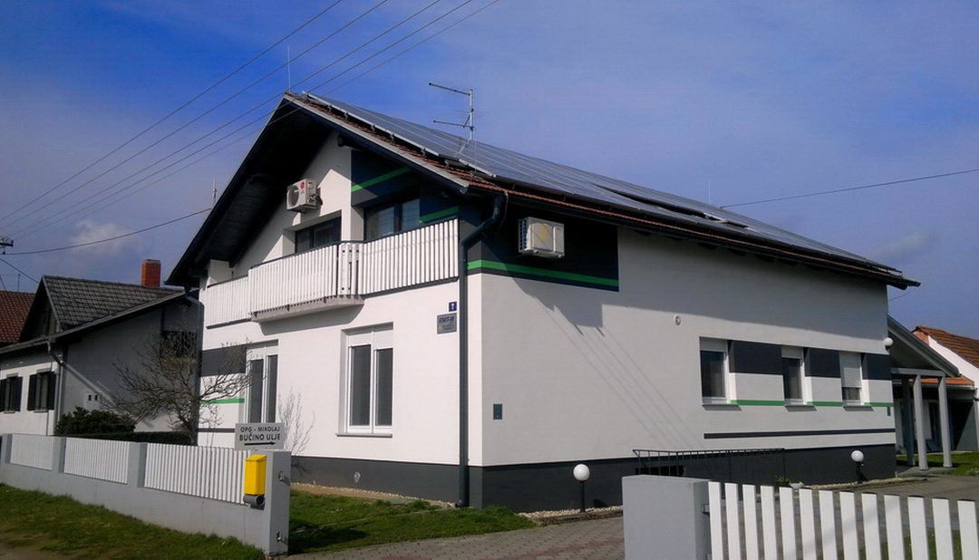 Toplinska fasada – obiteljska kuća Vratišinec